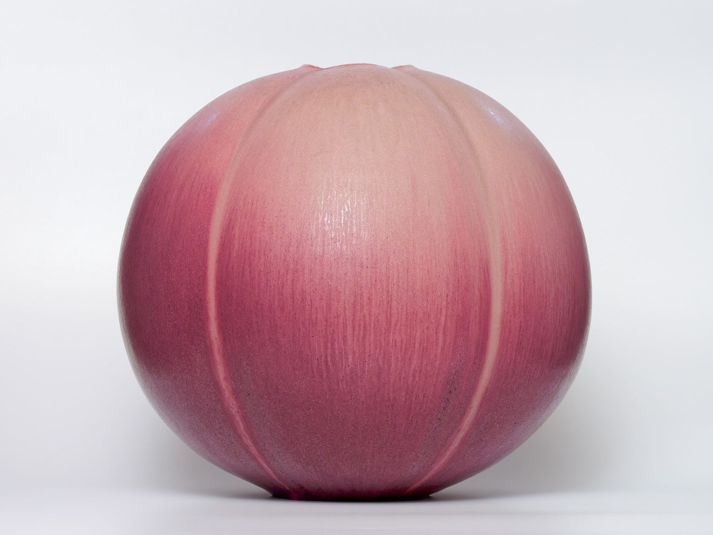 Crimson purple flower vase|Hiroshi Sakaguchi