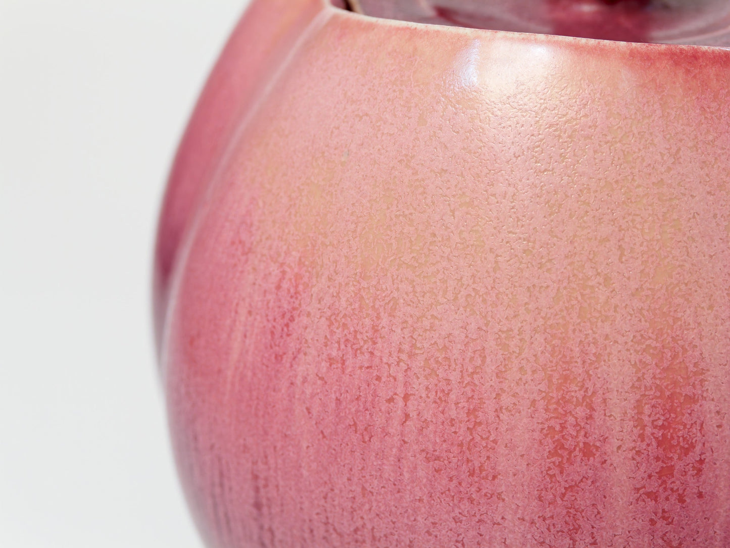 Crimson purple water jar | Hiroshi Sakaguchi