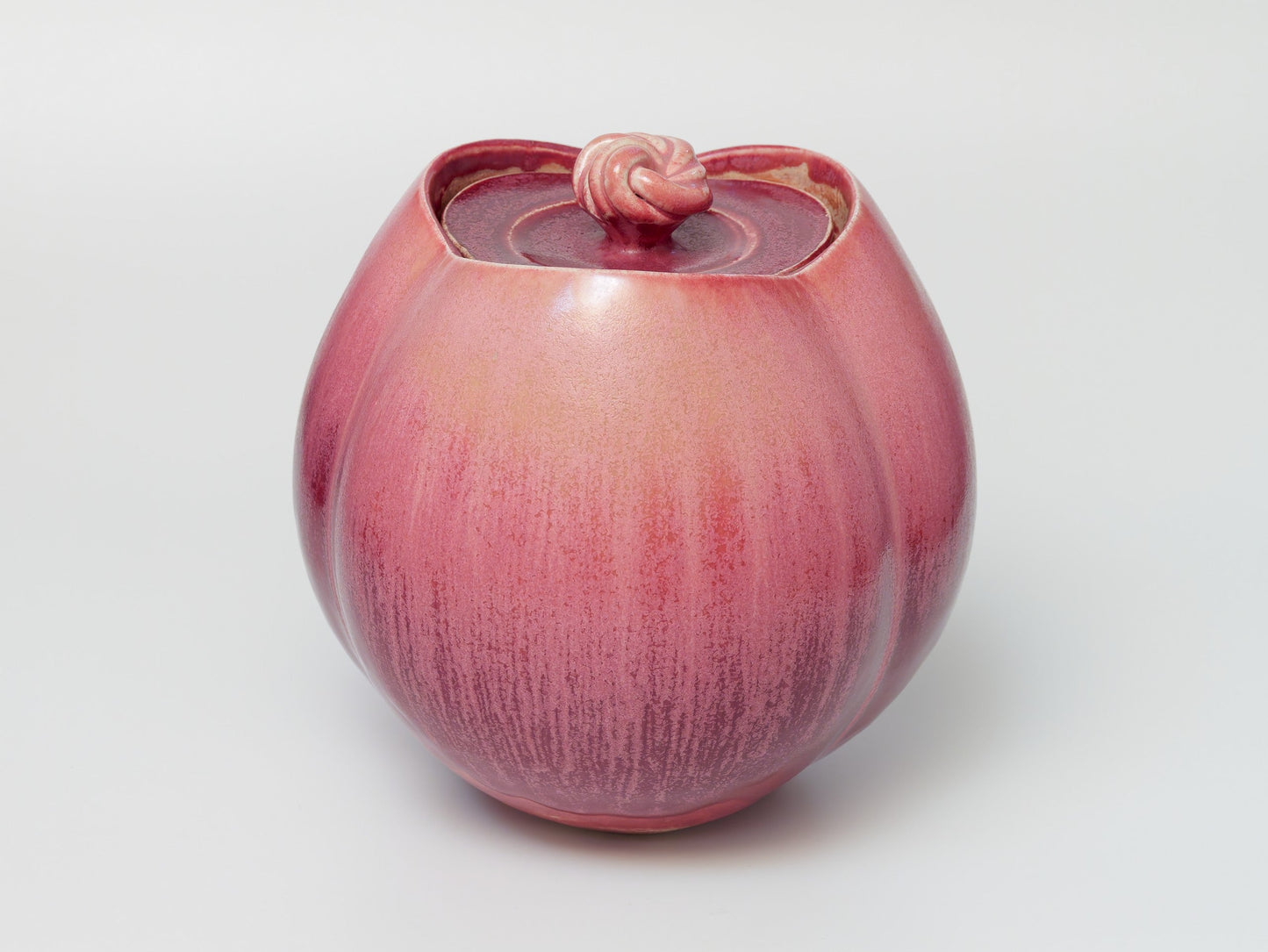 Crimson purple water jar | Hiroshi Sakaguchi