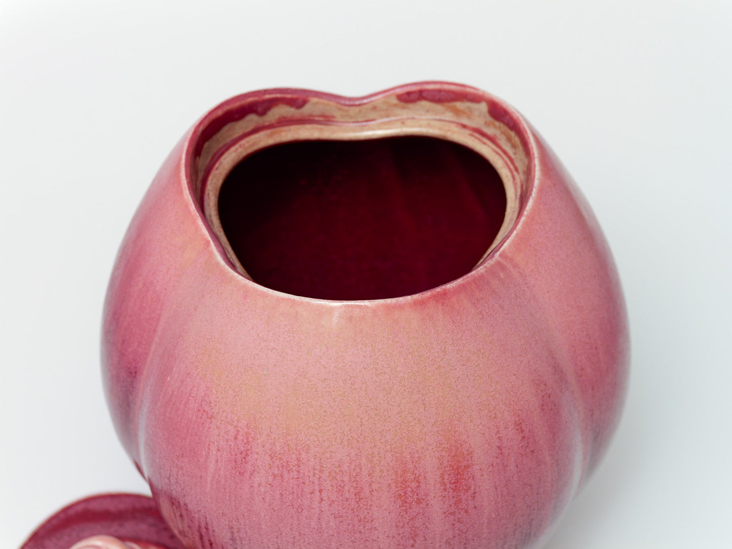 Crimson purple water jar | Hiroshi Sakaguchi