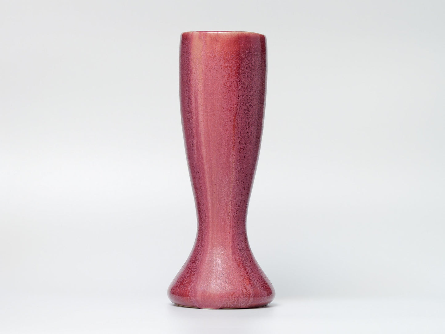 Crimson purple flower vase|Hiroshi Sakaguchi