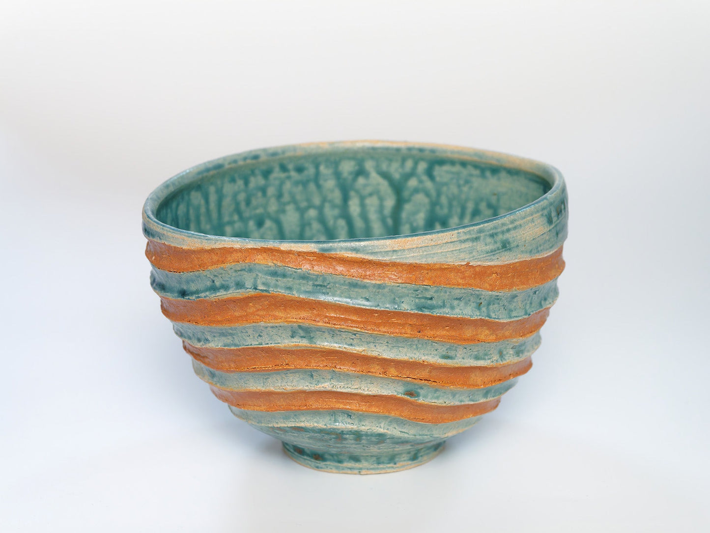 Nishiki Oribe Bowl | Ikuhiko Shibata