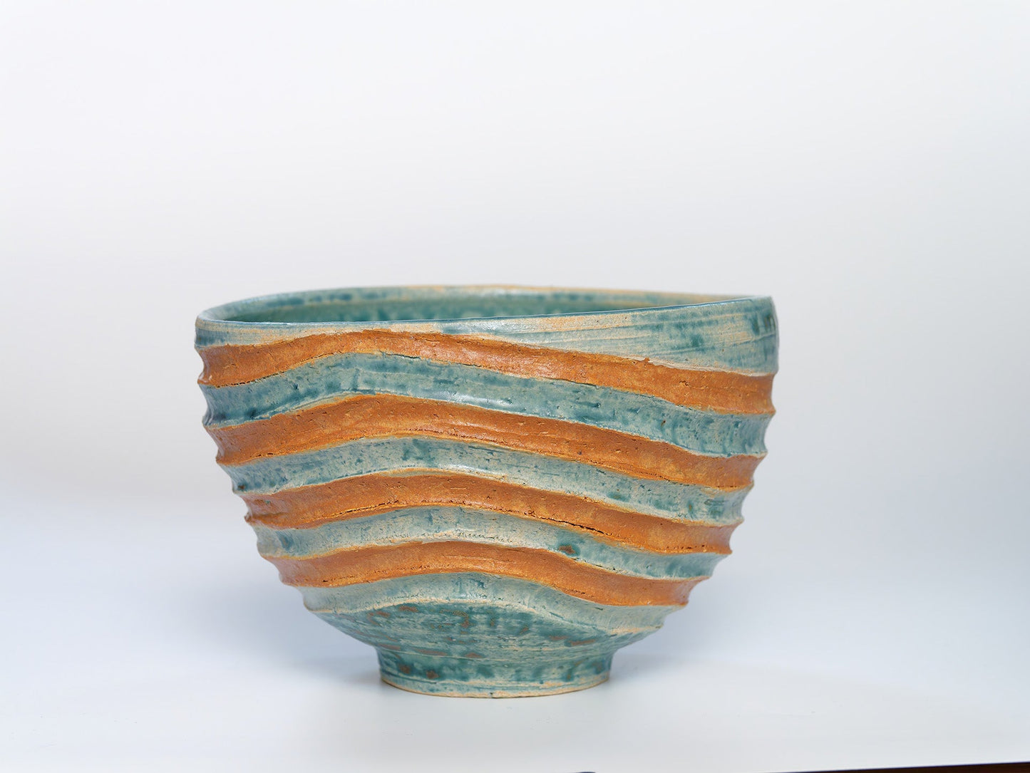 Nishiki Oribe Bowl | Ikuhiko Shibata