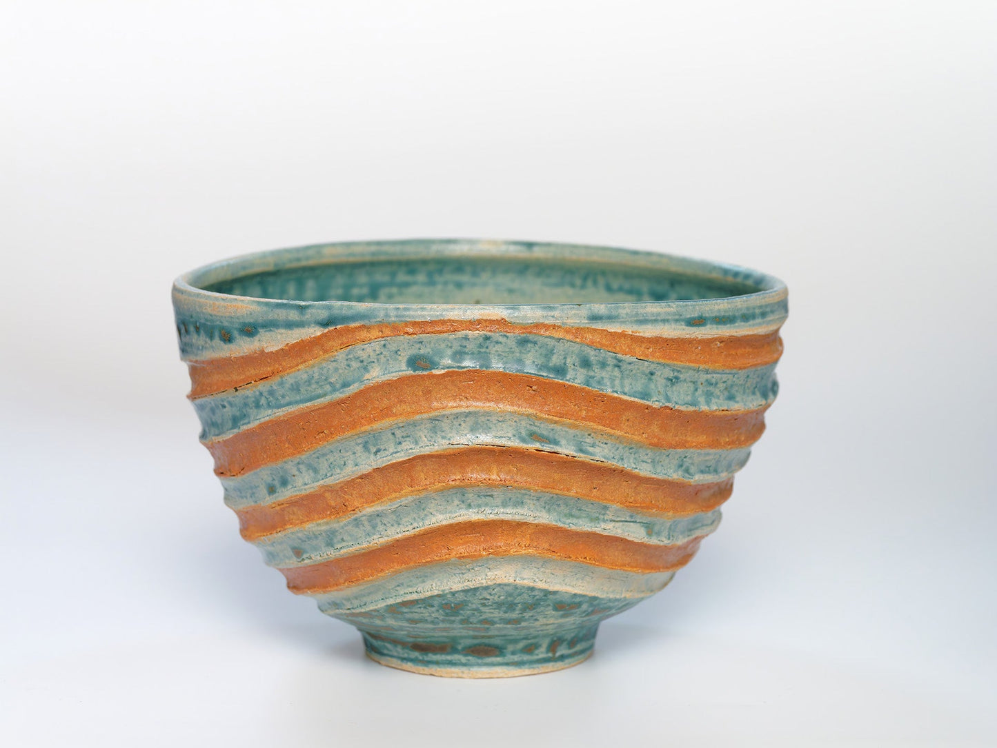 Nishiki Oribe Bowl | Ikuhiko Shibata