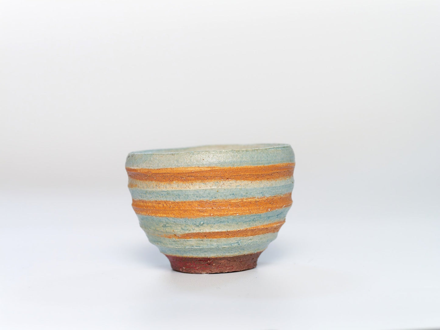 Nishiki Oribe sake cup | Ikuhiko Shibata
