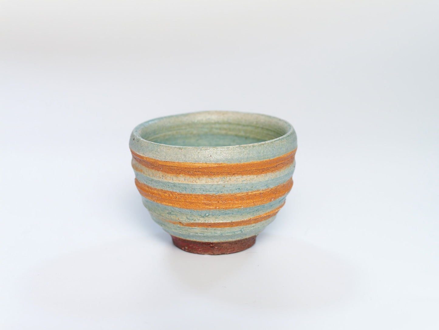 Nishiki Oribe sake cup | Ikuhiko Shibata