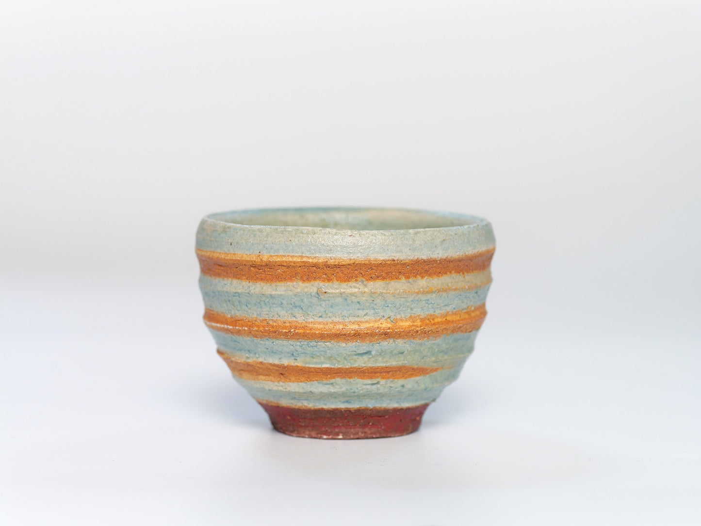 Nishiki Oribe sake cup | Ikuhiko Shibata