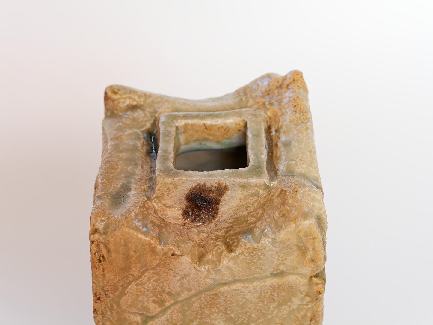 Yellow Seto Flower Vase | Ikuhiko Shibata