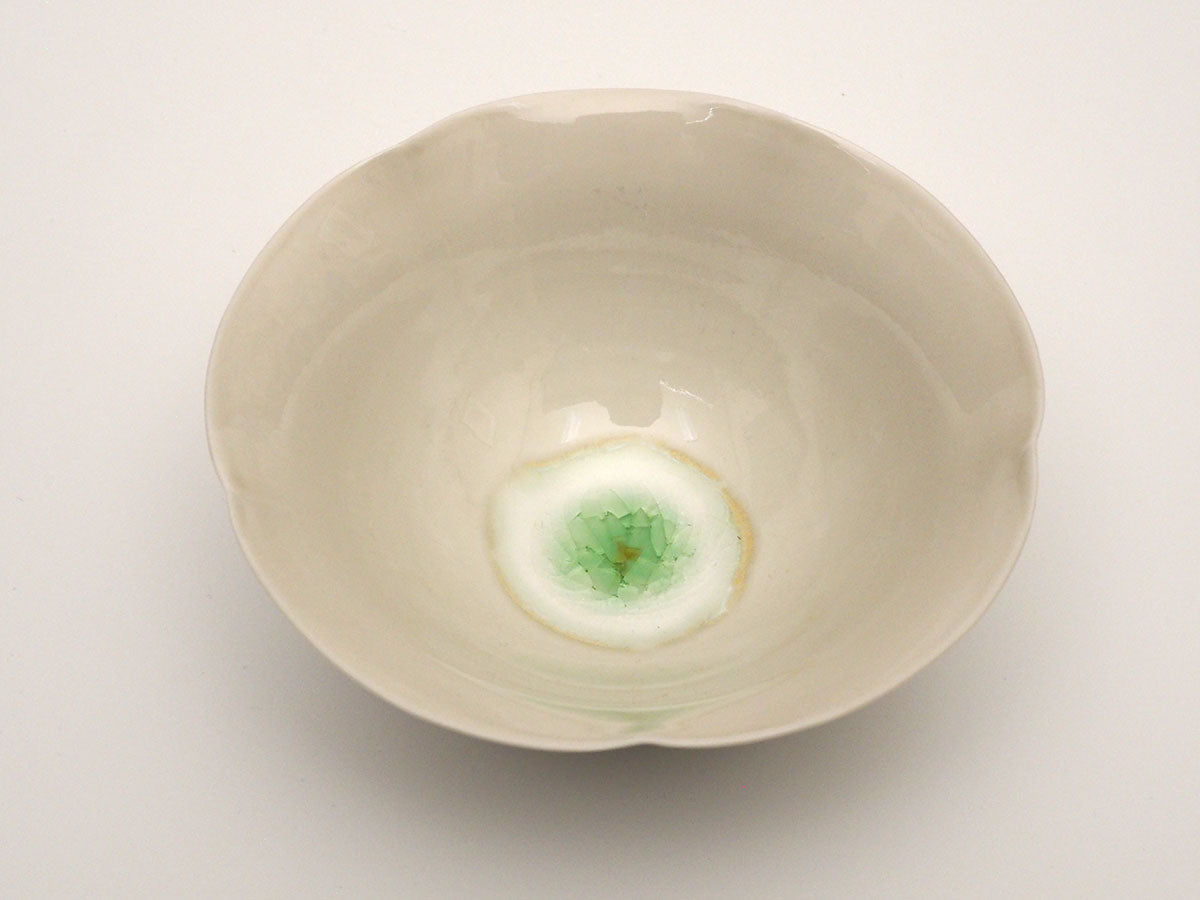 玻璃釉茶碗|細川令子