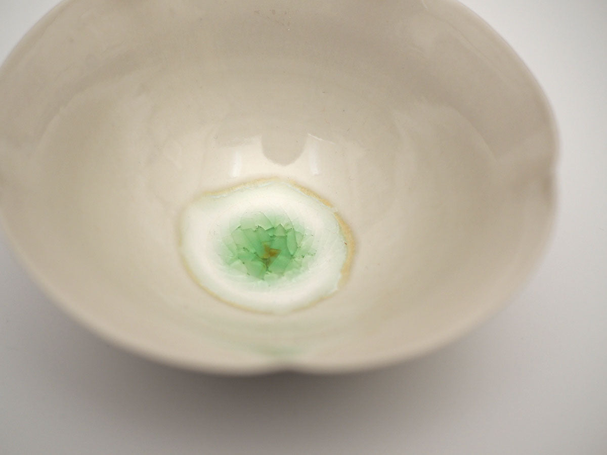 玻璃釉茶碗|細川令子