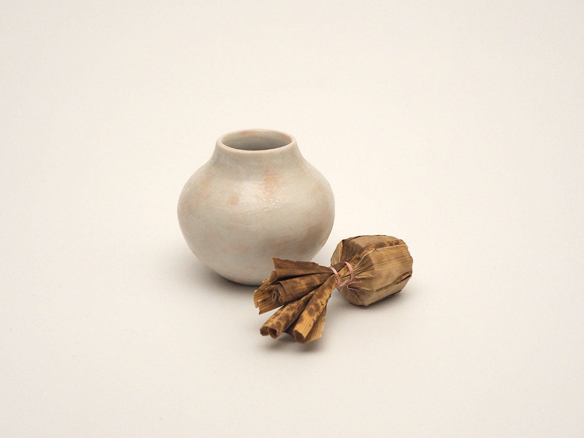 桜白磁振出|細川令子|BloomJapan
