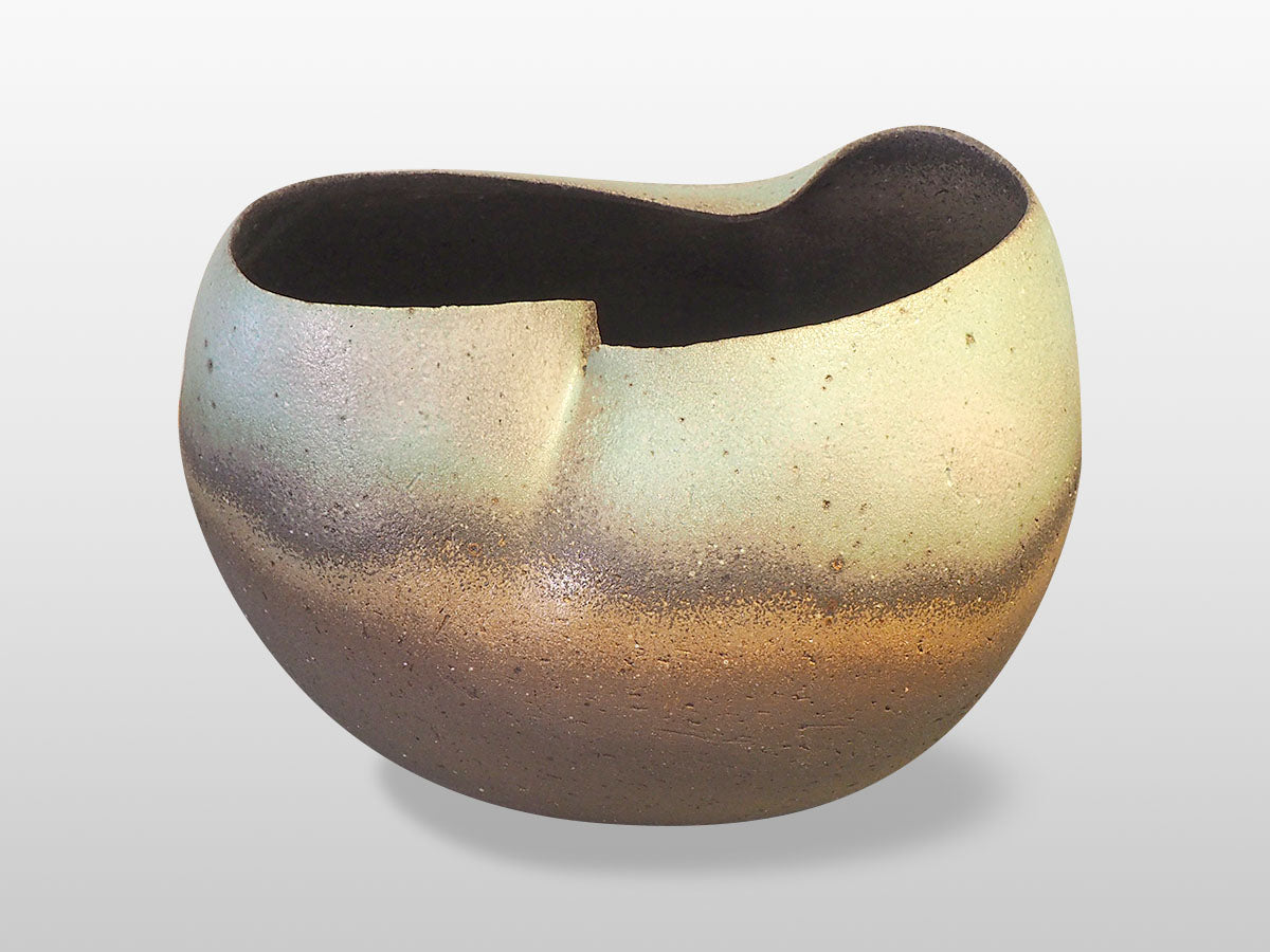 Yakishime flower vase | Wakao Keisuke