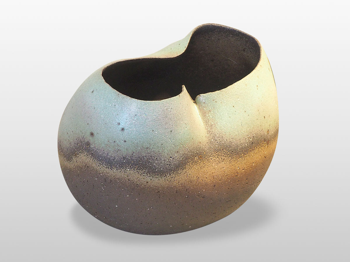 Yakishime flower vase | Wakao Keisuke
