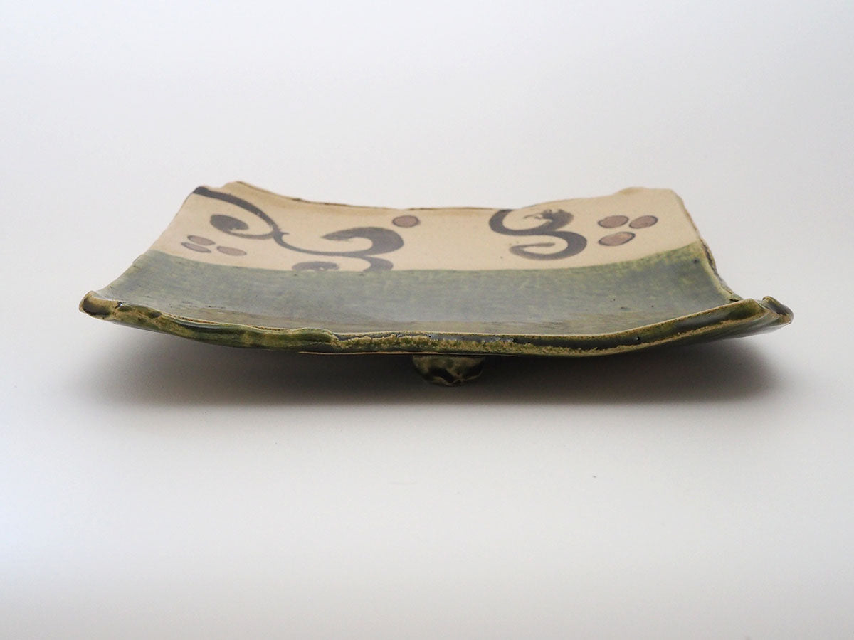 Oribe Plate | Reiko Sakai