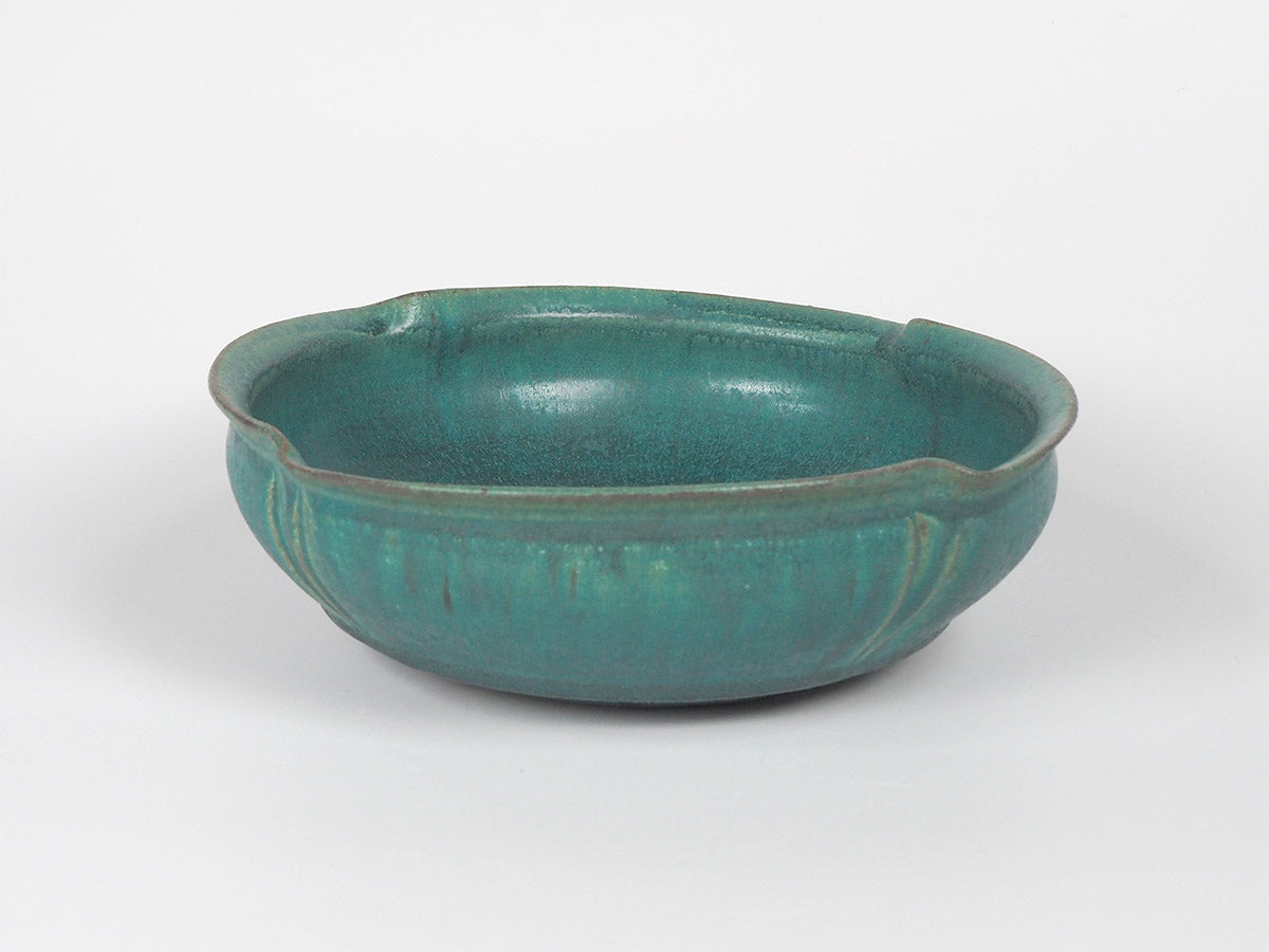 Green glazed bowl | Tatsuhiro Kuroiwa