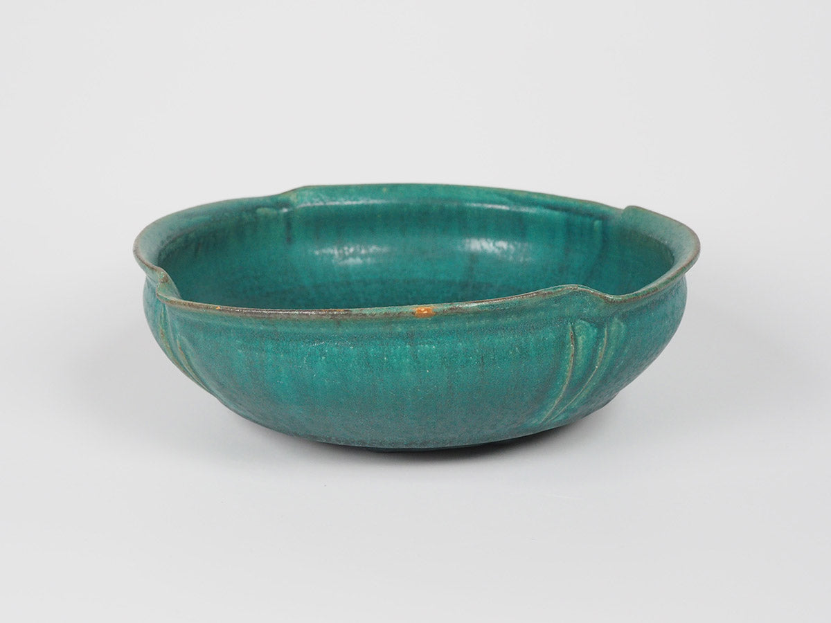 Green glazed bowl | Tatsuhiro Kuroiwa