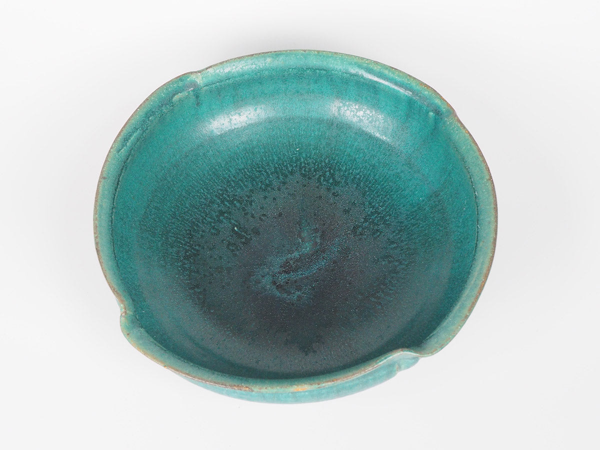 Green glazed bowl | Tatsuhiro Kuroiwa
