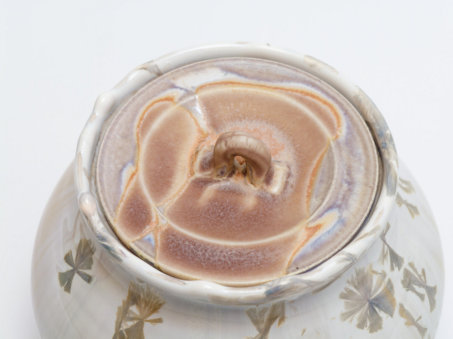 紫黄結晶水指｜青山鉄郎