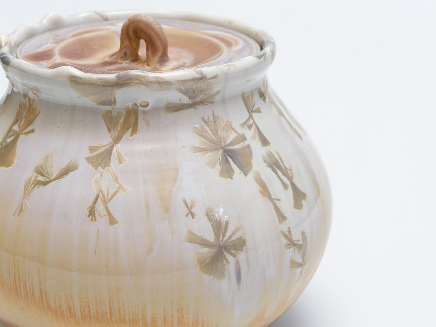 紫黄結晶水指｜青山鉄郎