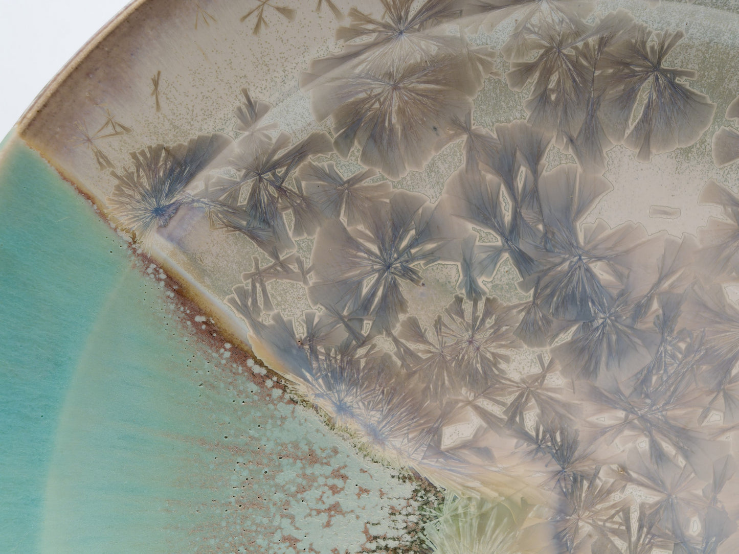 碧彩結晶皿｜青山鉄郎