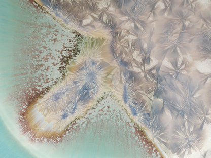 碧彩結晶皿｜青山鉄郎