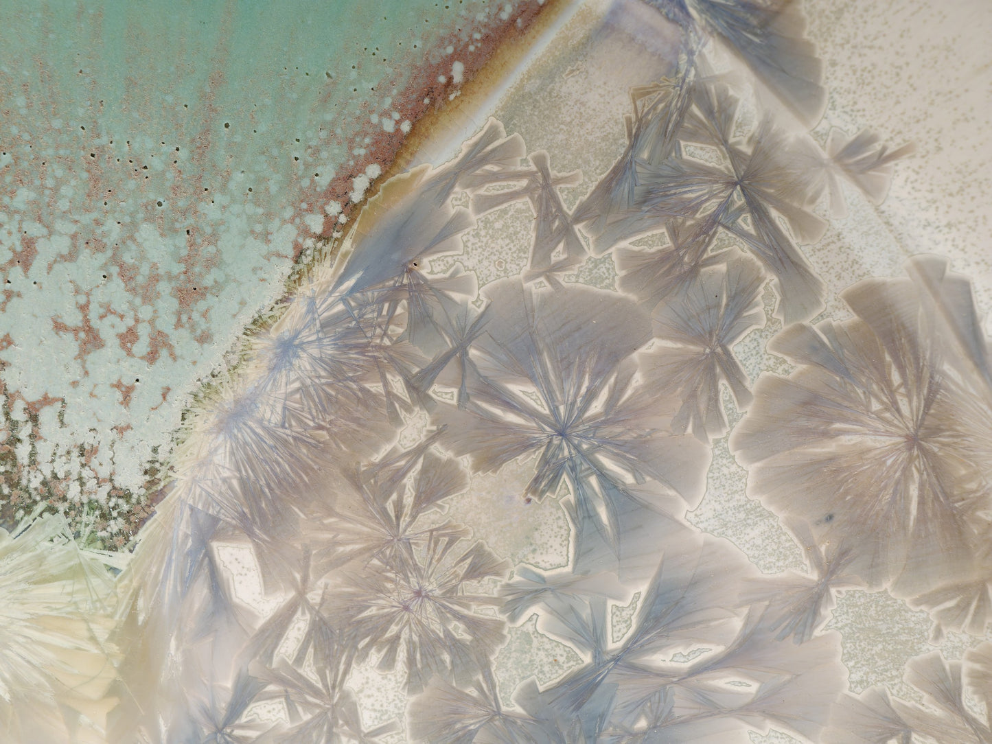 碧彩結晶皿｜青山鉄郎