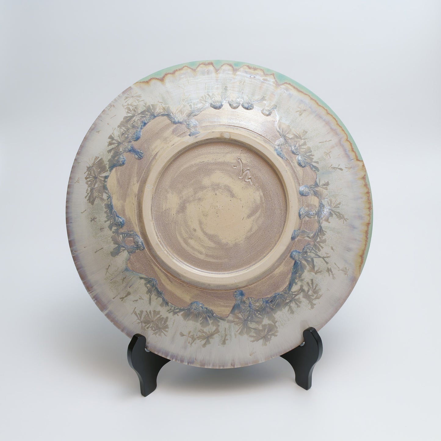碧彩結晶皿｜青山鉄郎