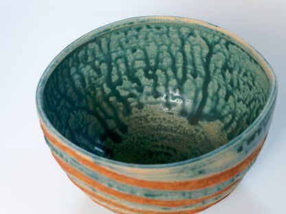 Nishiki Oribe Bowl | Ikuhiko Shibata