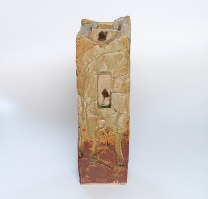 Yellow Seto Flower Vase | Ikuhiko Shibata