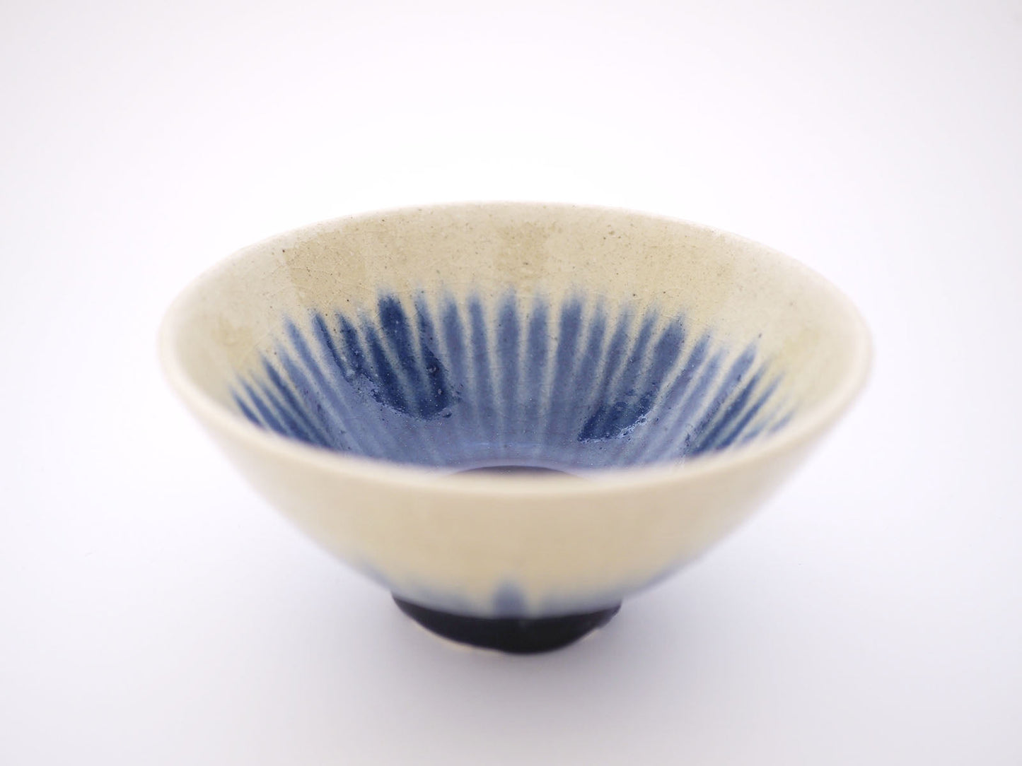 藍彩茶盌｜加藤　裕