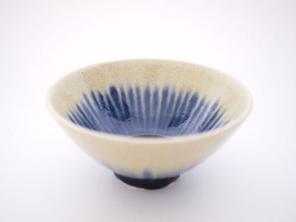藍彩茶盌｜加藤　裕