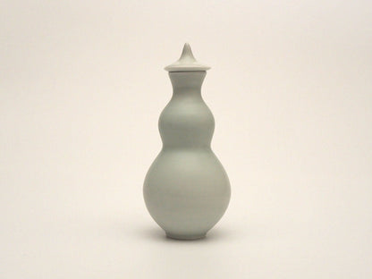 青白瓷瓶酒器｜細川令子
