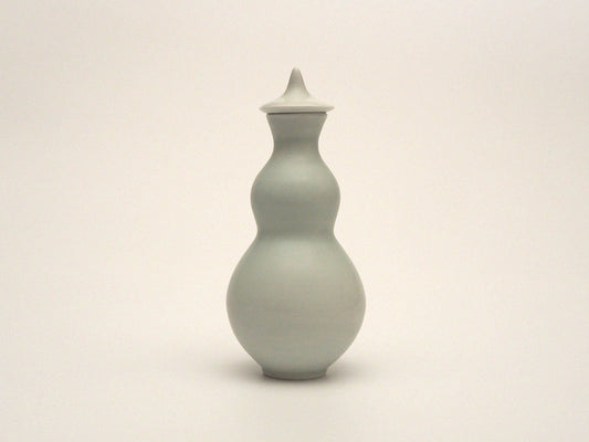 青白瓷瓶酒器｜細川令子
