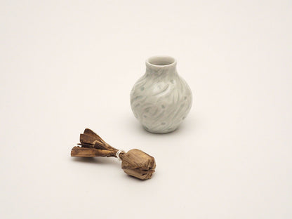 青白磁振出｜細川令子｜BloomJapan