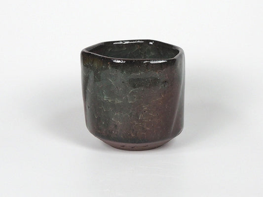 貫入水晶カップ｜黒岩達大