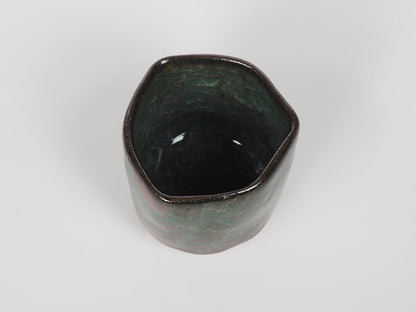 貫入水晶カップ｜黒岩達大